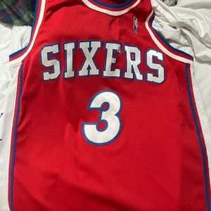 Iverson All star jersey. This is an authentic jersey bought in 2001. Like new